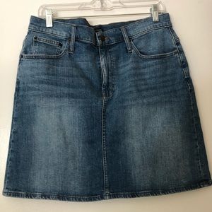 Jcrew jean skirt